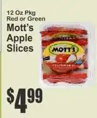 Key Food Mott's Apple Slices offer