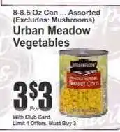 Key Food Urban Meadow Vegetables offer