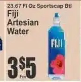 Key Food FIJI Artesian Water offer