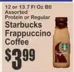 Key Food Starbucks Frappuccino Coffee offer