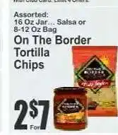 Key Food On The Border Tortilla Chips offer