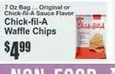 Key Food Chick-Fil-A Waffle Chips offer