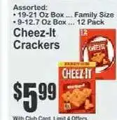 Key Food Cheez • It Crackers offer