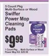 Key Food Swiffer Power Mop Cleaning Pads offer