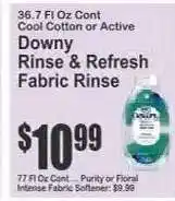 Key Food Downy Rinse & Refresh Fabric Rinse offer