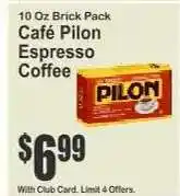 Key Food Café Pilon Espresso Coffee offer