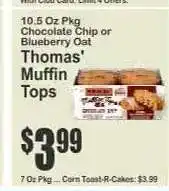 Key Food Thomas' Muffin Tops offer
