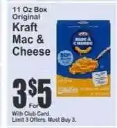 Key Food Kraft Mac & Cheese offer