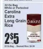 Key Food Carolina Extra Long Grain Rice offer