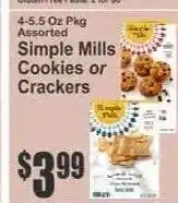 Key Food SIMPLE MILLS COOKIES OR CRACKERS offer