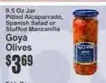Key Food Goya Olives offer