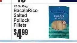 Key Food BacalaRico Salted Pollock Fillets offer