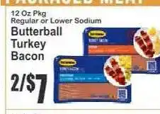 Key Food Butterball Turkey Bacon offer