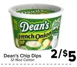 Valu Market Dean's Chip Dips offer