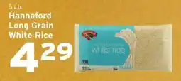 Hannaford Hannaford long grain white rice offer