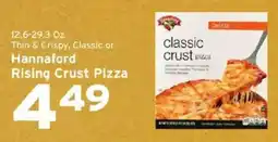 Hannaford Hannaford Rising Crust Pizza offer