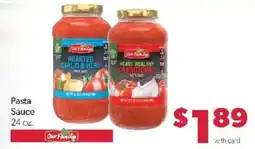 Family Fare Our Family pasta sauce offer