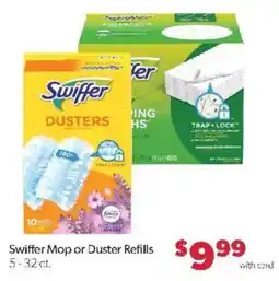 Family Fare Swiffer Mop or Duster Refills offer