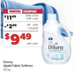 Family Fare Downy liquid fabric softener offer