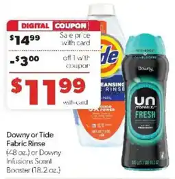 Family Fare Downy or Tide Fabric Rinse offer
