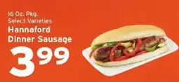 Hannaford Hannaford dinner sausage offer