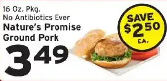 Hannaford Nature's Promise Ground Pork offer