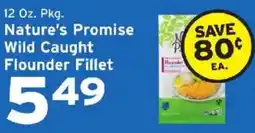 Hannaford Nature's Promise Wild Caught Flounder Fillet offer