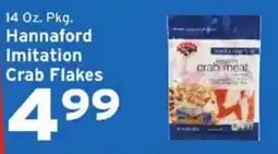 Hannaford Hannaford imitation crab flakes offer