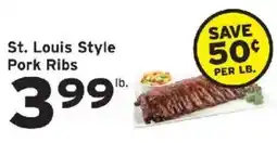 Hannaford St. Louis Style Pork Ribs offer