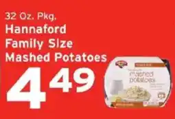 Hannaford Hannaford family size mashed potatoes offer