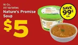Hannaford Nature's Promise Soup offer
