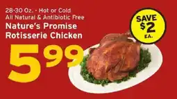 Hannaford Nature's Promise Rotisserie Chicken offer