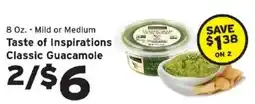 Hannaford Taste of Inspirations Classic Guacamole offer