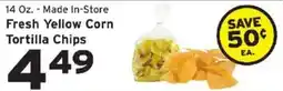 Hannaford Fresh Yellow Corn Tortilla Chips offer