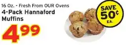 Hannaford Hannaford Muffins offer