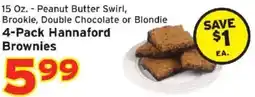 Hannaford Hannaford Brownies offer