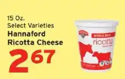 Hannaford Hannaford ricotta cheese offer