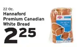Hannaford Hannaford premium canadian white bread offer