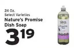 Hannaford Nature's Promise Dish Soap offer