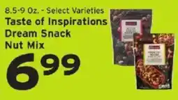 Hannaford Taste of Inspirations Dream Snack Nut Mix offer