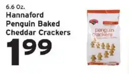 Hannaford Hannaford penguin baked cheddar crackers offer