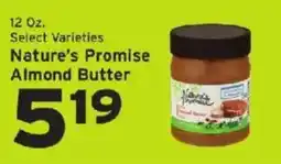 Hannaford Nature's Promise Almond Butter offer