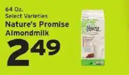 Hannaford Nature's Promise Almondmilk offer