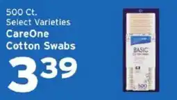 Hannaford CareOne Cotton Swabs offer