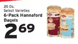 Hannaford Hannaford Bagels offer