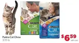 Family Fare Purina Cat Chow offer