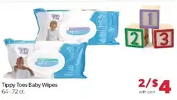 Family Fare Tippy Toes Baby Wipes offer