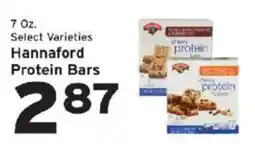 Hannaford Hannaford protein bars offer