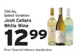 Hannaford Josh Cellars White Wine offer