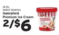 Hannaford Hannaford premium ice cream offer